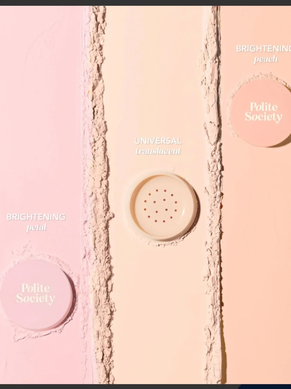 Polite Society More Than a Pretty Loose Setting Powder in Petal BNIB
